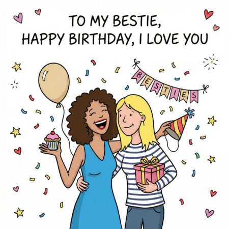 Bestie women cuddling