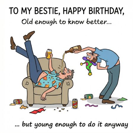 Bestie Men pouring beer