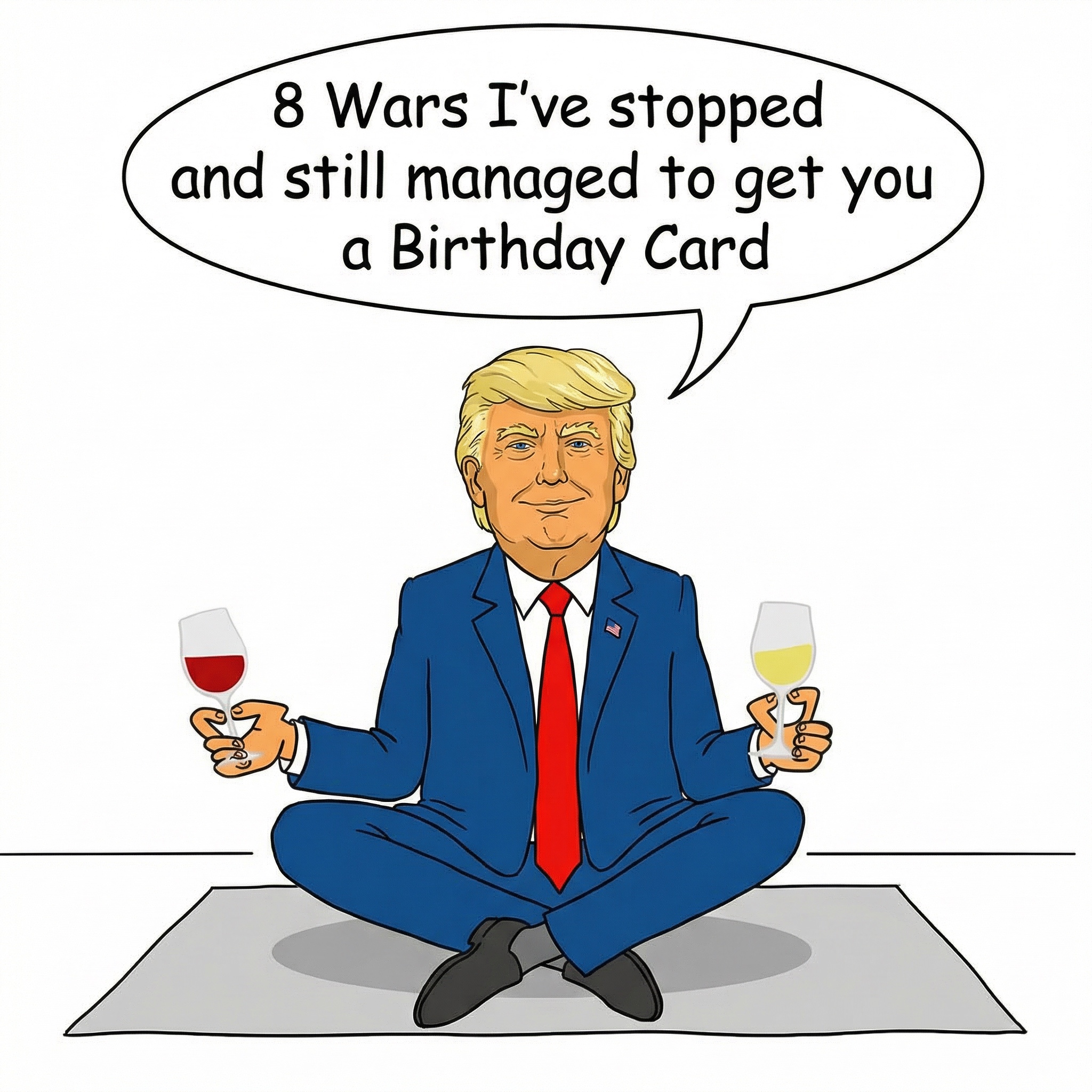 Trump 8 wars wine