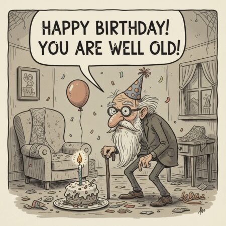 Well Old Card
