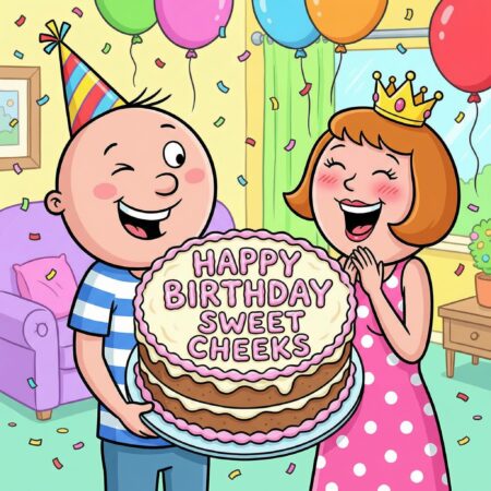 Sweet Cheeks Card