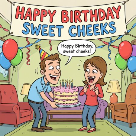 Sweet Cheeks Card
