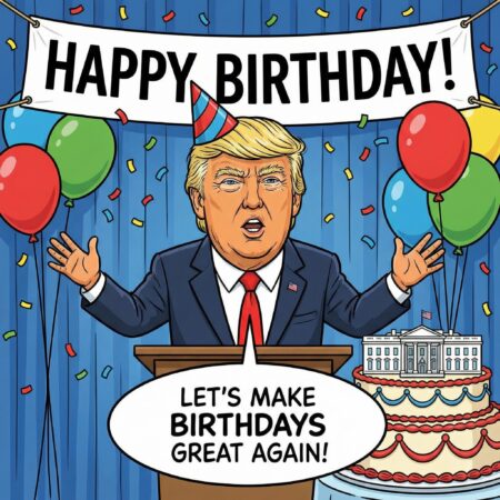 Trump Great Again Card