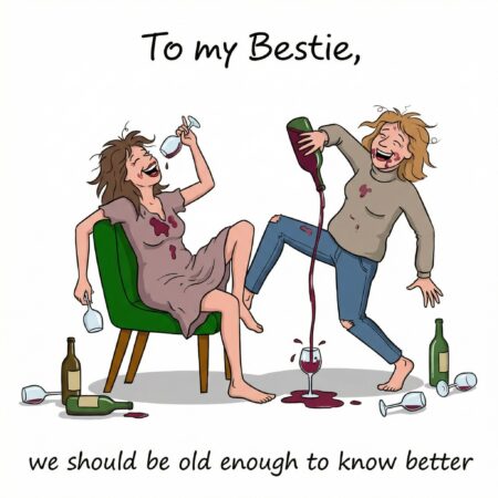 Bestie Card Women