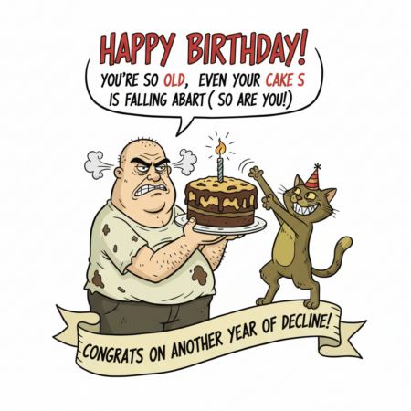 Old Cake Birthday