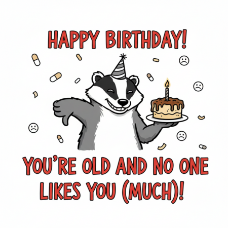 Badger Like Birthday