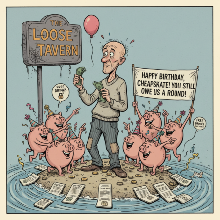 Cheapskate Bithday