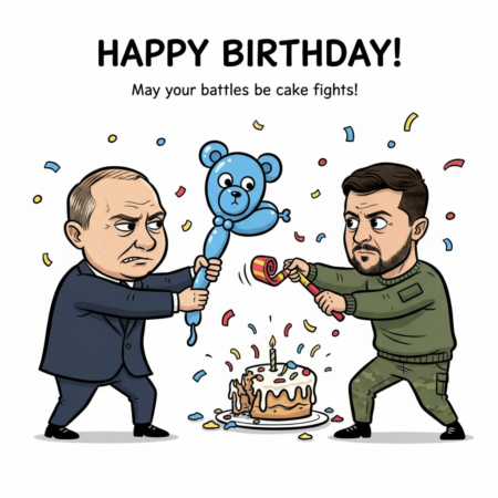 Cake Fight Birthday