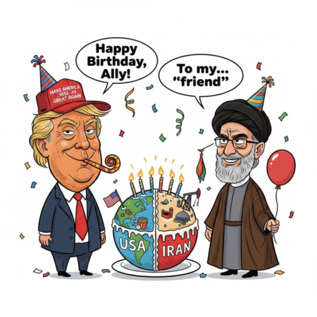 Trump Iran Birthday