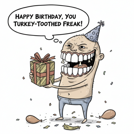 Turkey Tooth Birthday