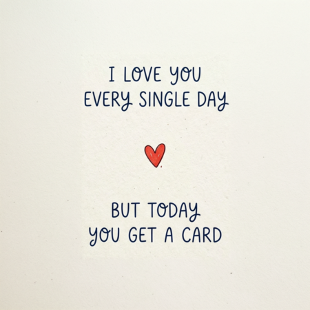 Simple Card Anniversary