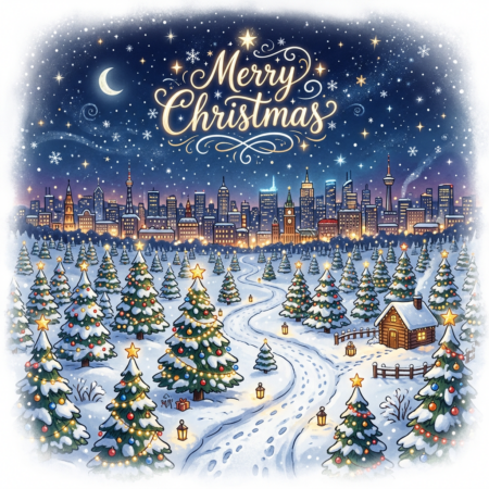 Tress & City Christmas
