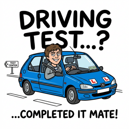 Driving Completed It