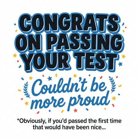 Passed Eventually Font