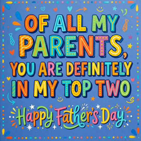 Top Two Parents Dad