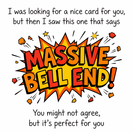 Perfect Card Bell End