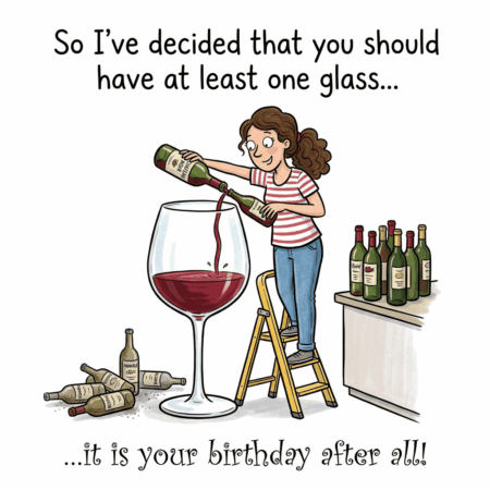 One Glass Birthday