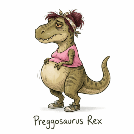 Preggosaurus Rex