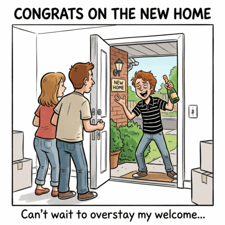 Overstay New Home Him