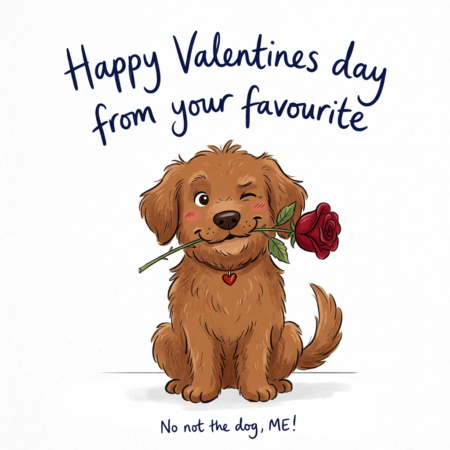 Valentines Favourite Not Dog