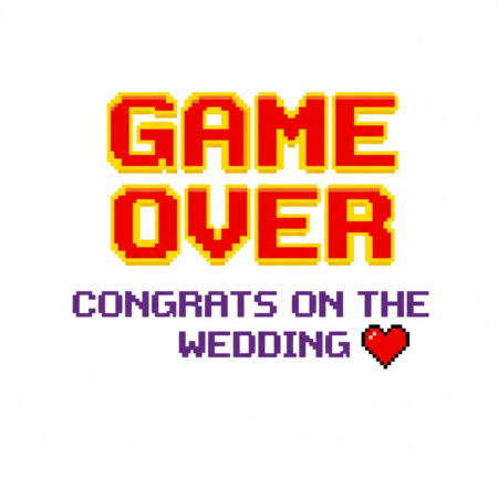Game Over Wedding