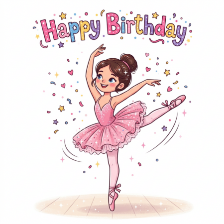 Ballerina Birthday