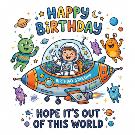 Space Birthday
