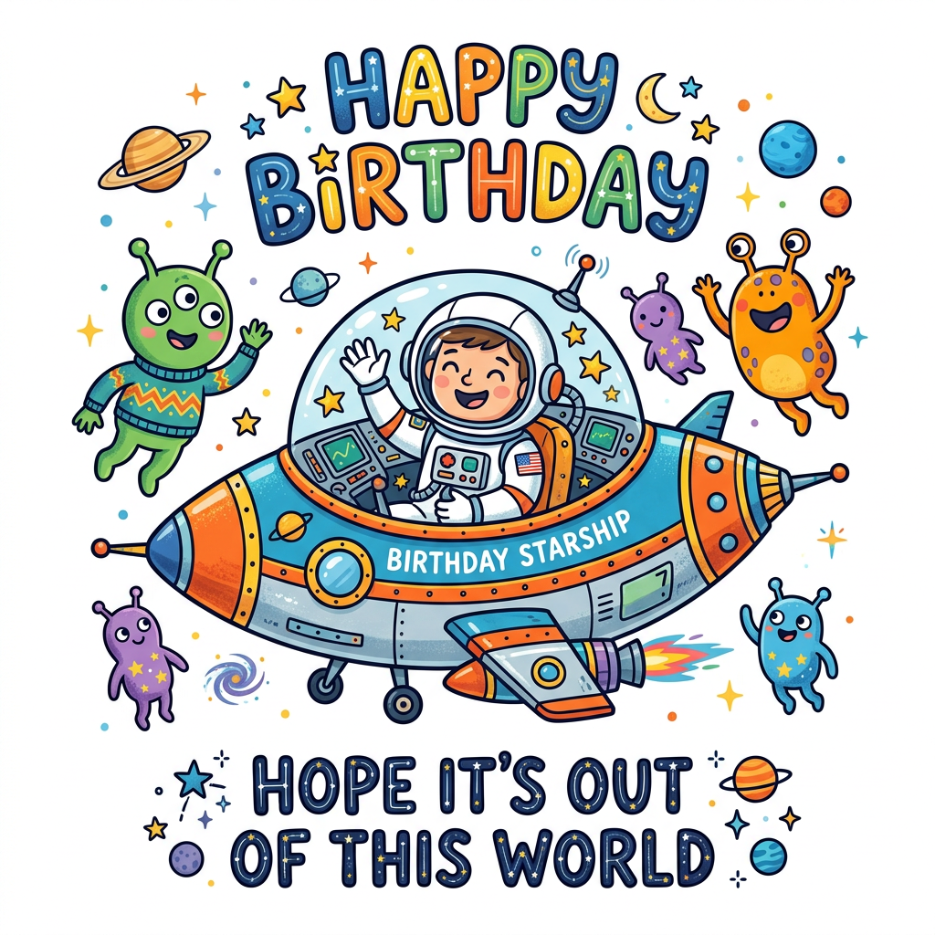 Space Birthday