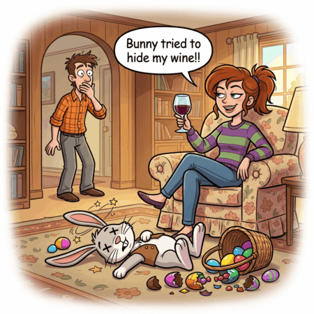 Bunny Hid My Wine