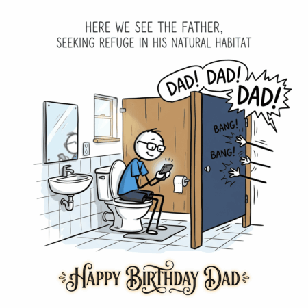 Dads Natural Habitat