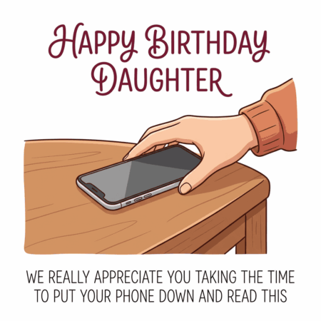 Phone Down Daughter