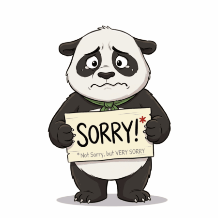 Not Sorry, Very Sorry